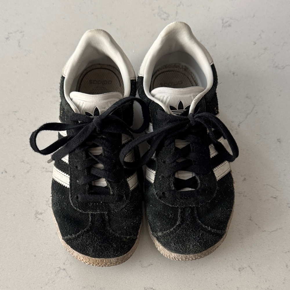 Adidas Classic Black and White Gazelle